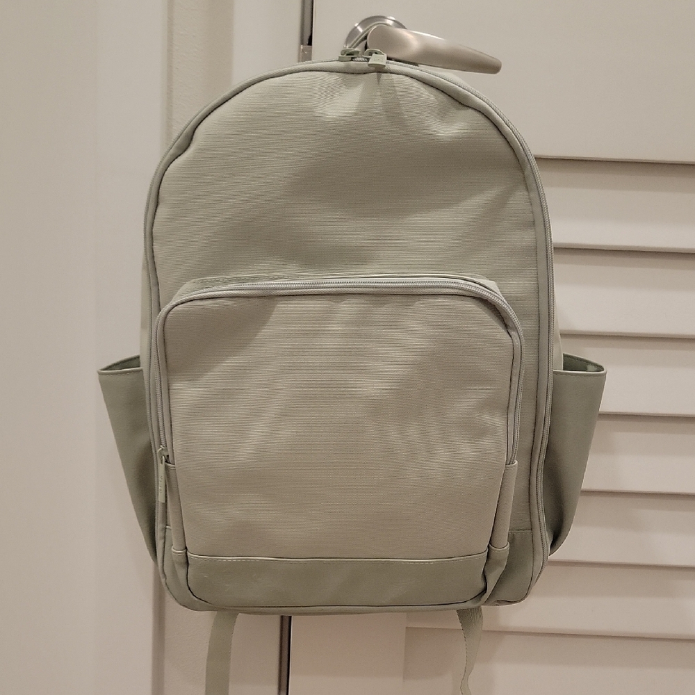 Matcha Beis Travel Backpack